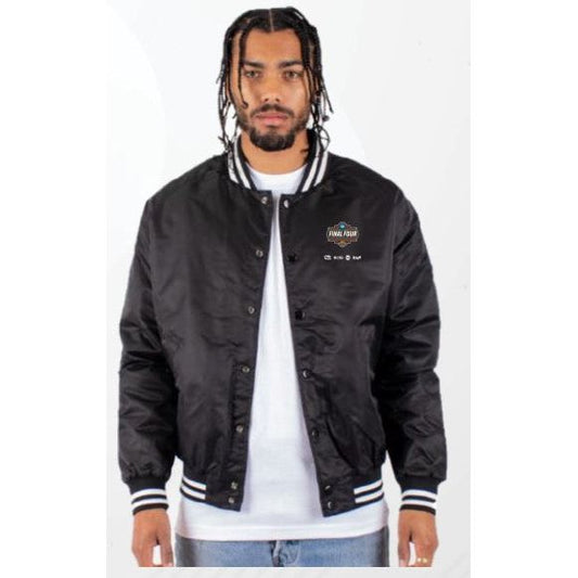 Shaka Wear Men's Final Four Varsity Bomber Jacket